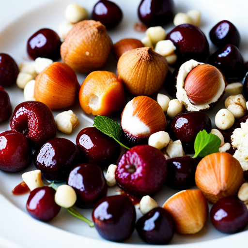 A delicious dish from Hazelnuts with Cherries 93571